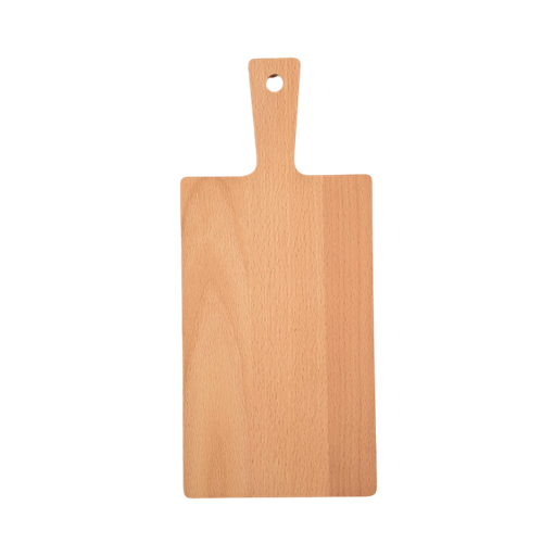 Beukenhout Serveerboard met handel 340x150x9MM | Borrelplank