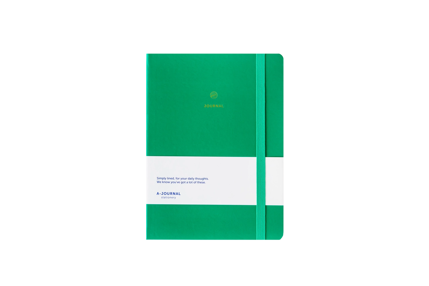 Journal Notitieboek A5 - Schrijflijnen -  Groen
