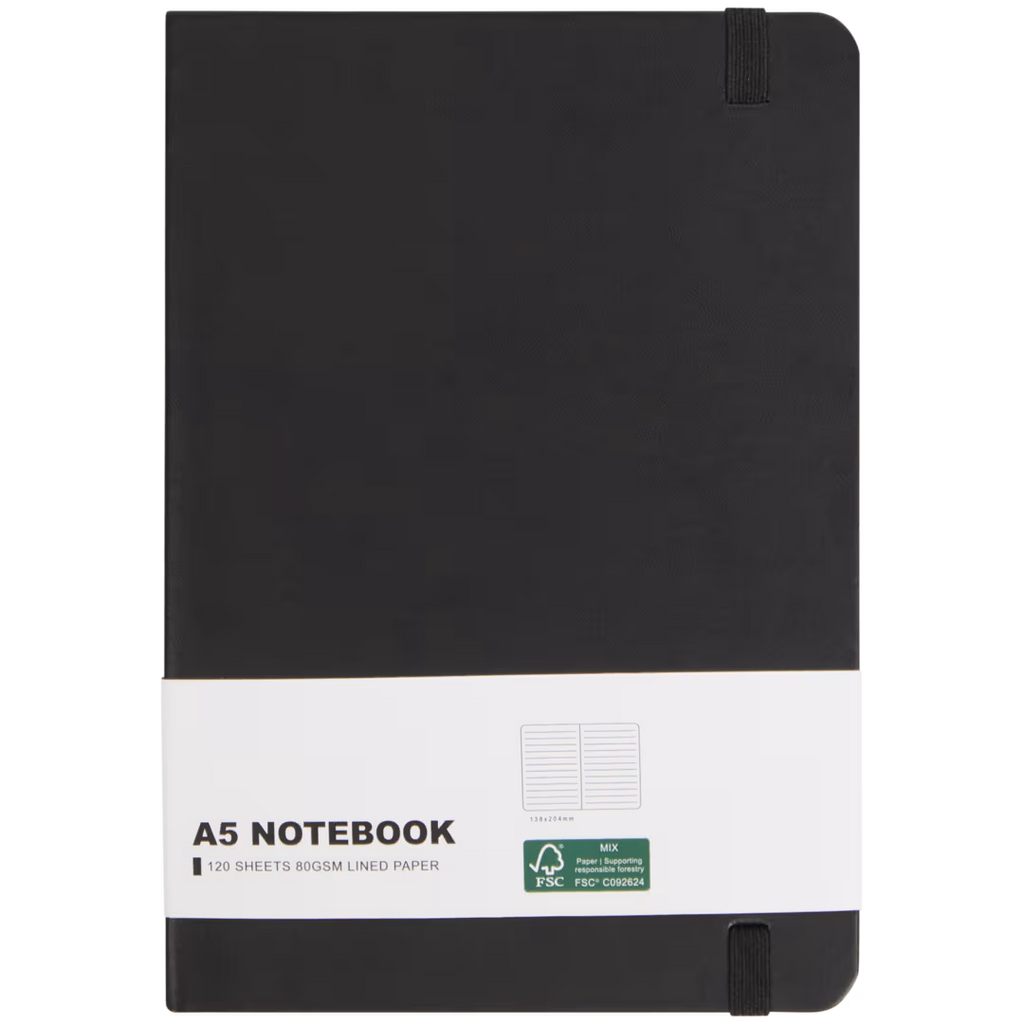 Notitieboek A5 - Black