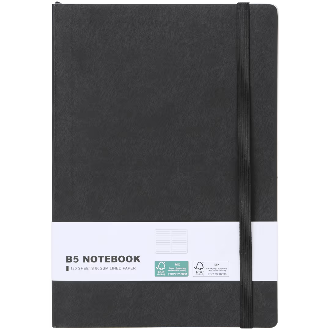 Notitieboek A5 - Black