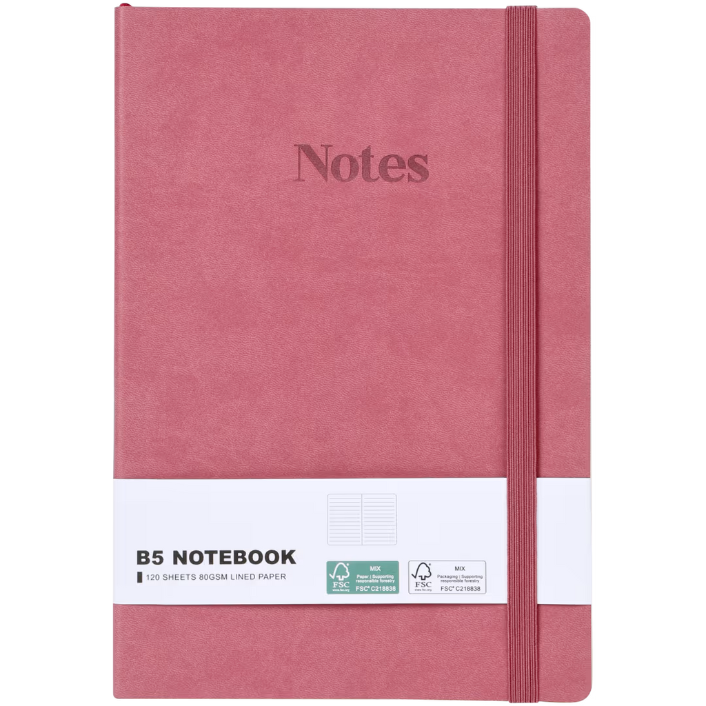 Notitieboek A5 - Rood