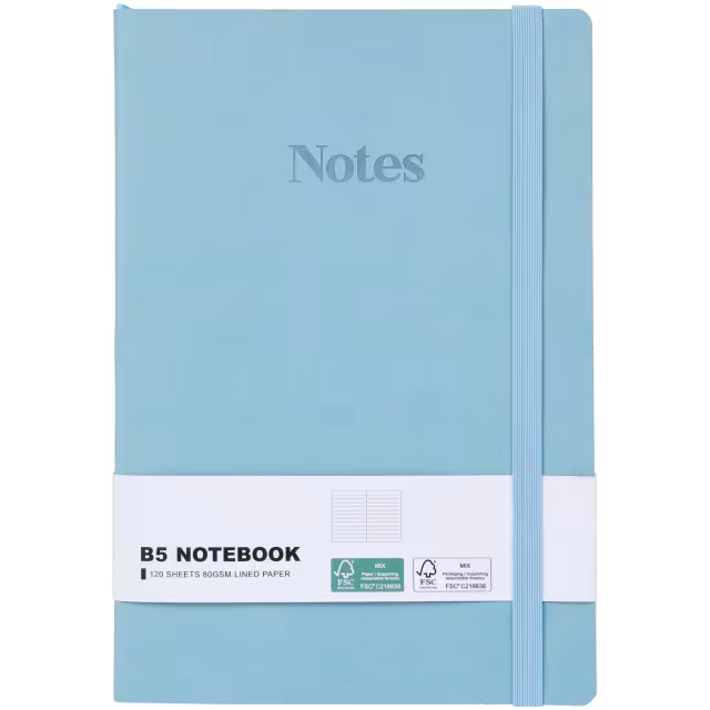 Notitieboek A5 - Blue
