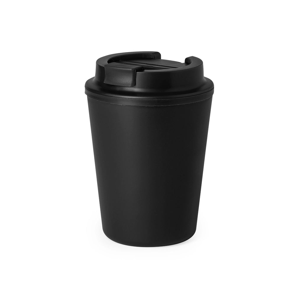Dubbelwandig Beker 300 ml -  Zwart