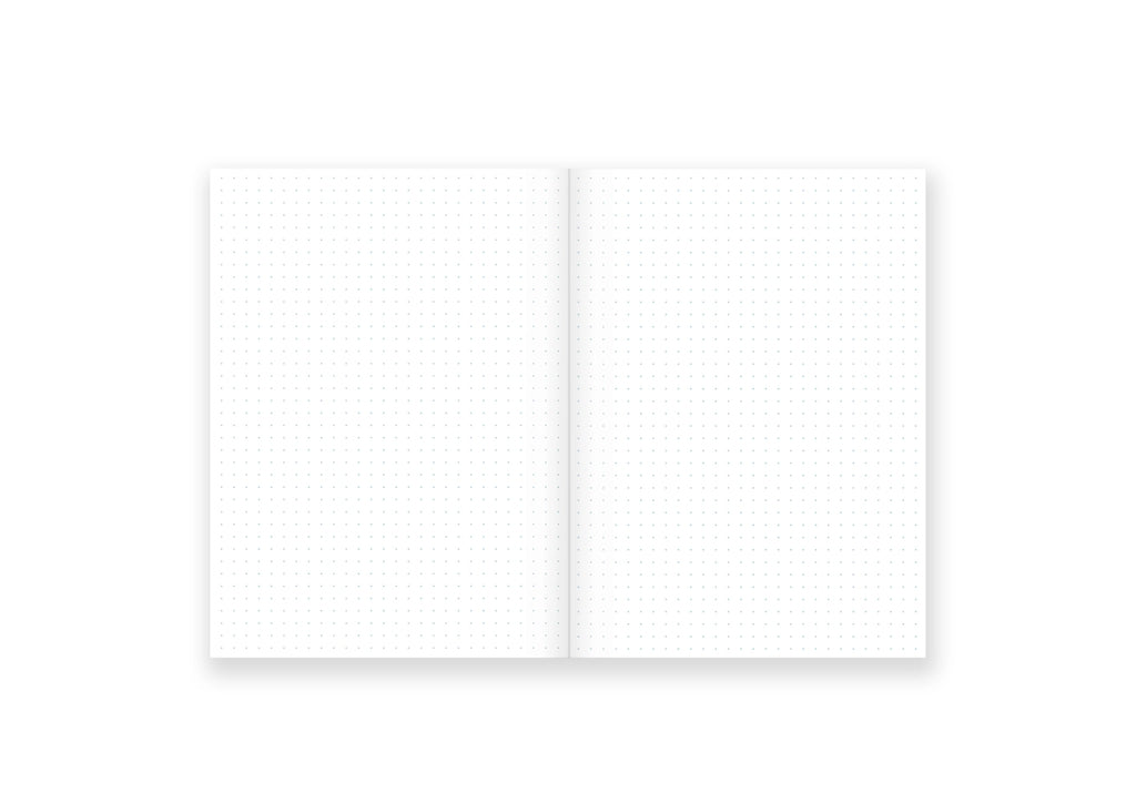 Journal Notitieboek A5 - Bullet -  Light Blue