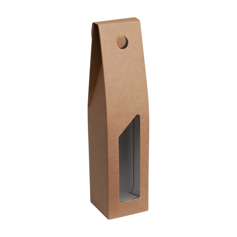 Kraft doos glad - 1 fles