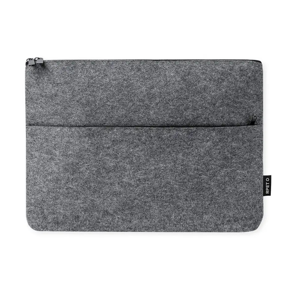 Laptophoes rPET vilt - Grijs