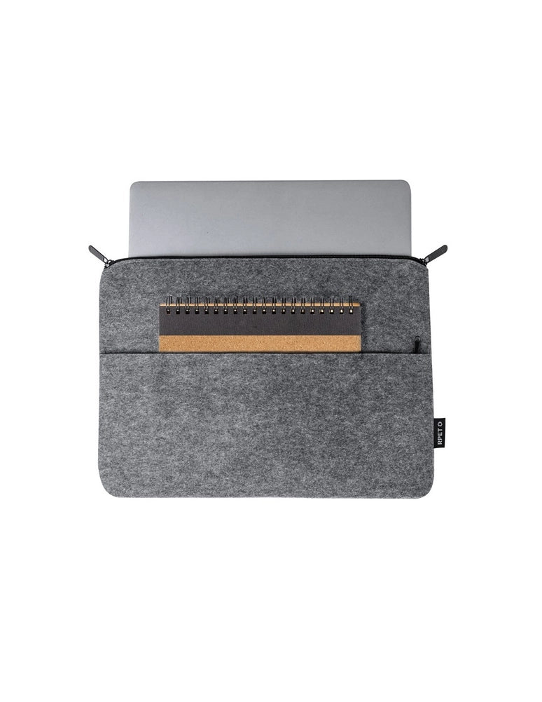 Laptophoes rPET vilt - Grijs