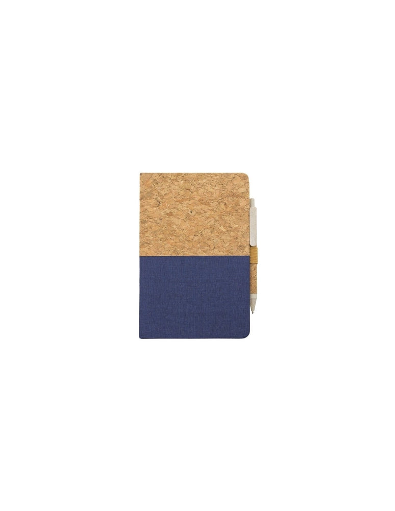 Notitieboek A5 - Kurk / Wit stof