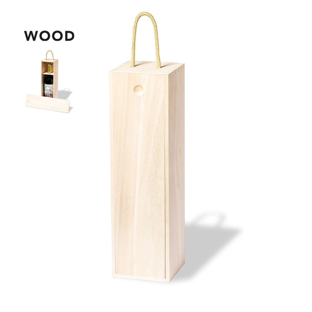 Houten wijnkist Personaliseerbaar (Excl Wijn)