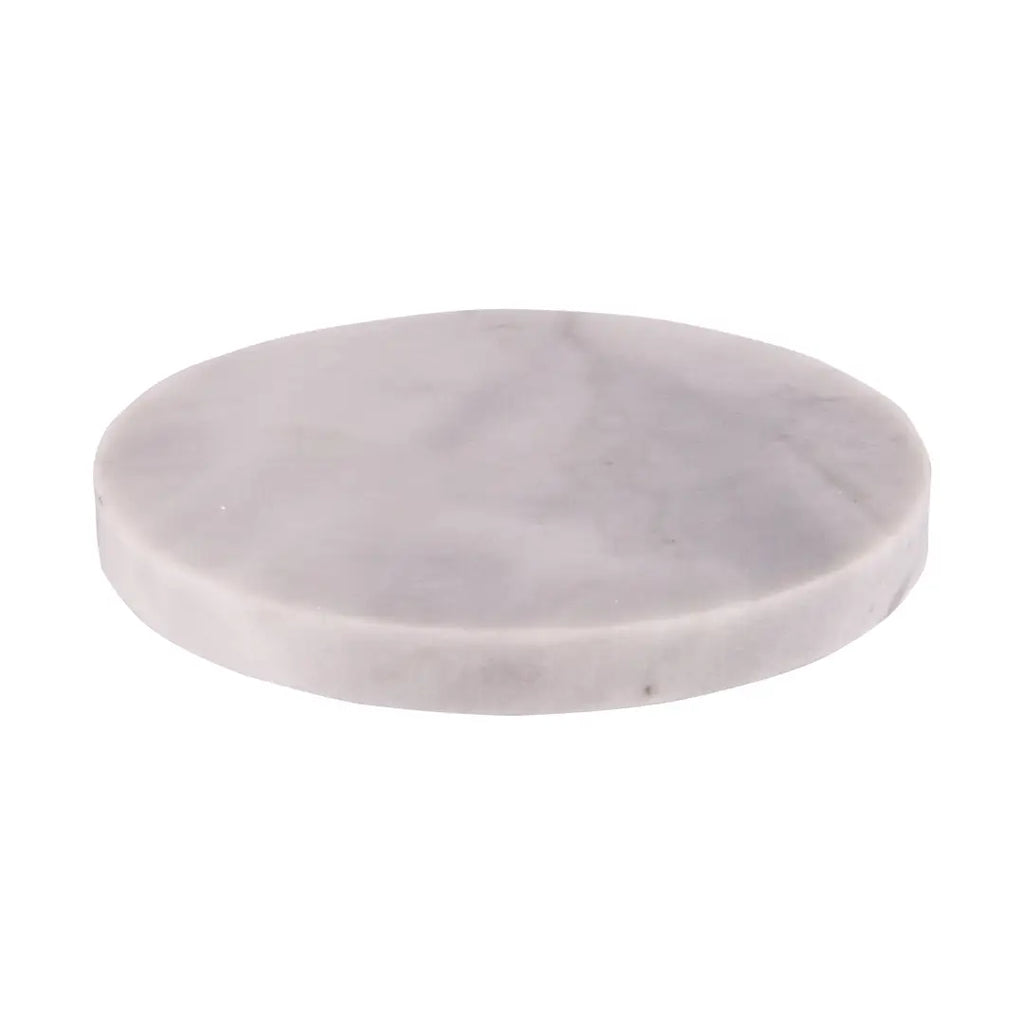 Ronde marmeren onderzetter - 10 cm