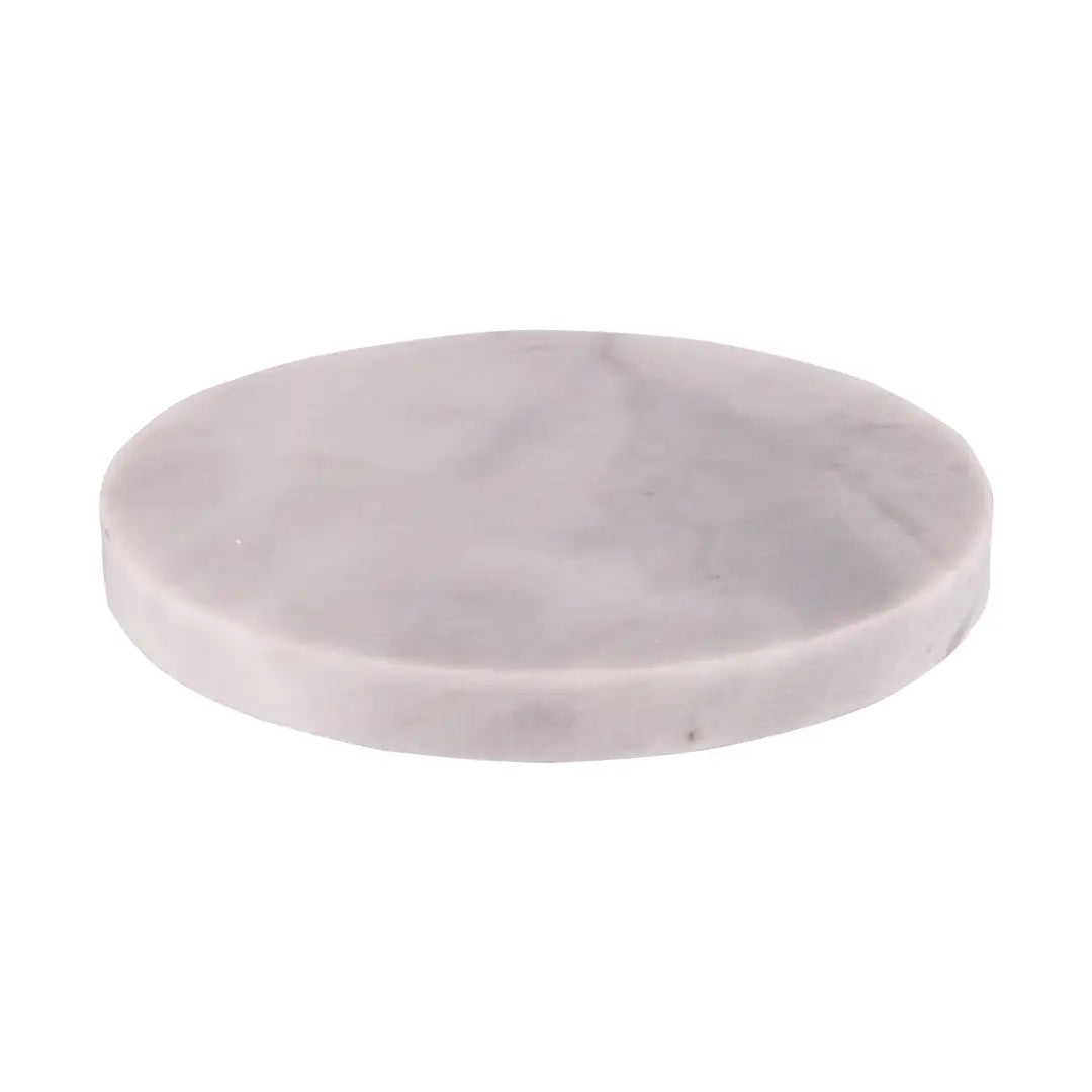 Ronde marmeren onderzetter - 10 cm