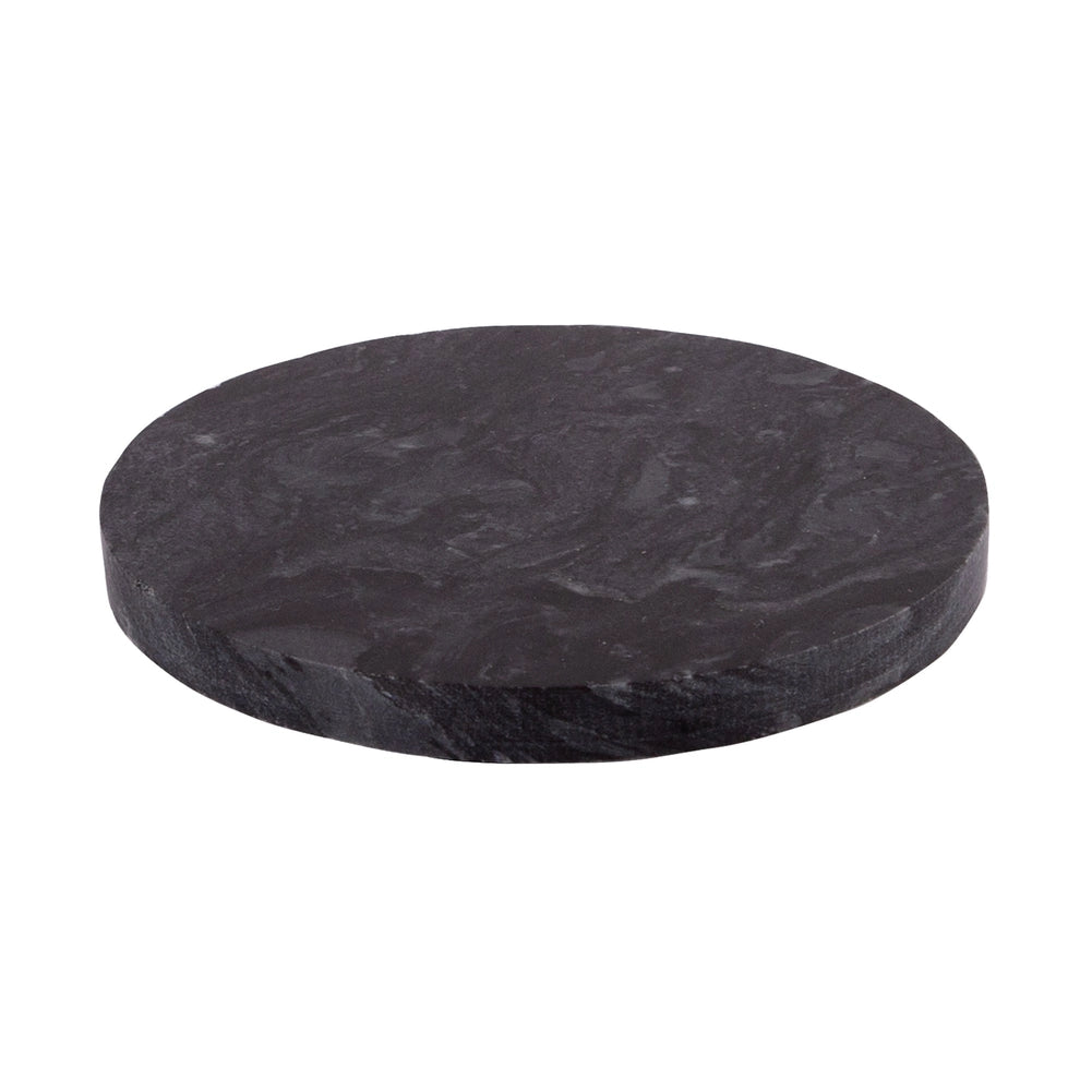 Ronde marmeren onderzetter - 10 cm