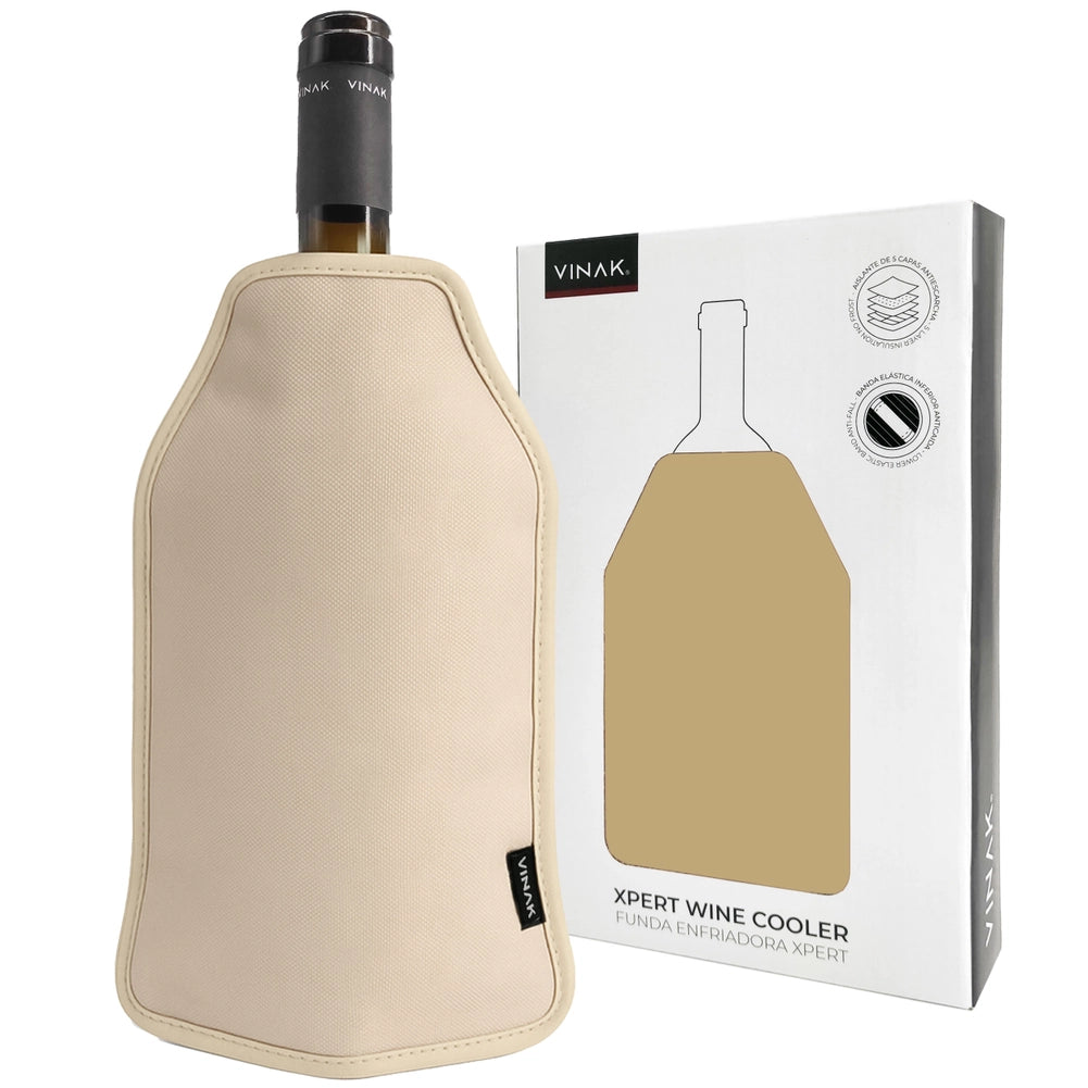 Flessenkoeler sleeve - Beige