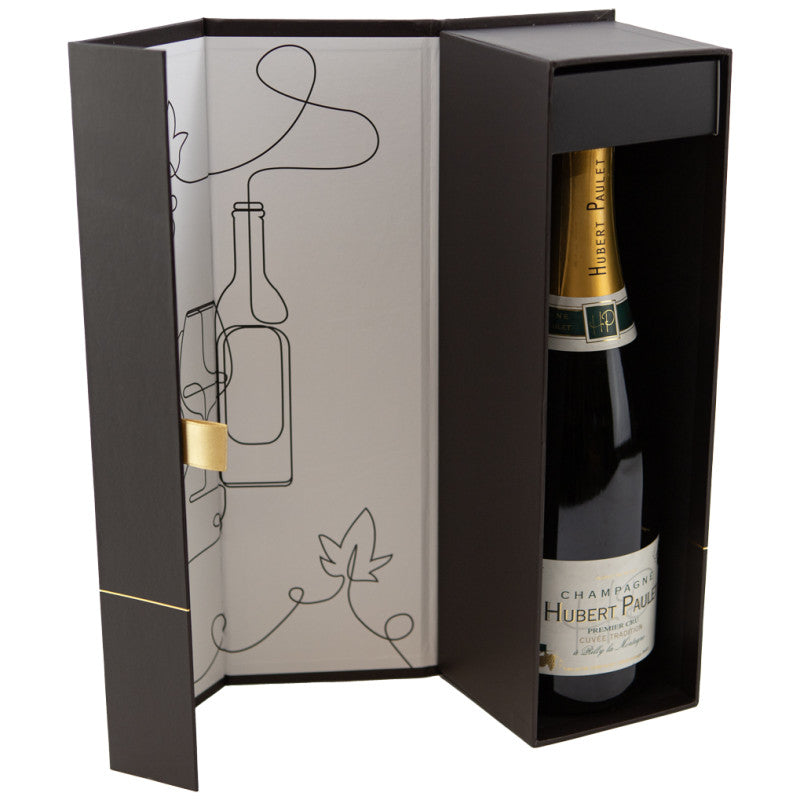 Rechthoekige flesdoos - 1 fles
