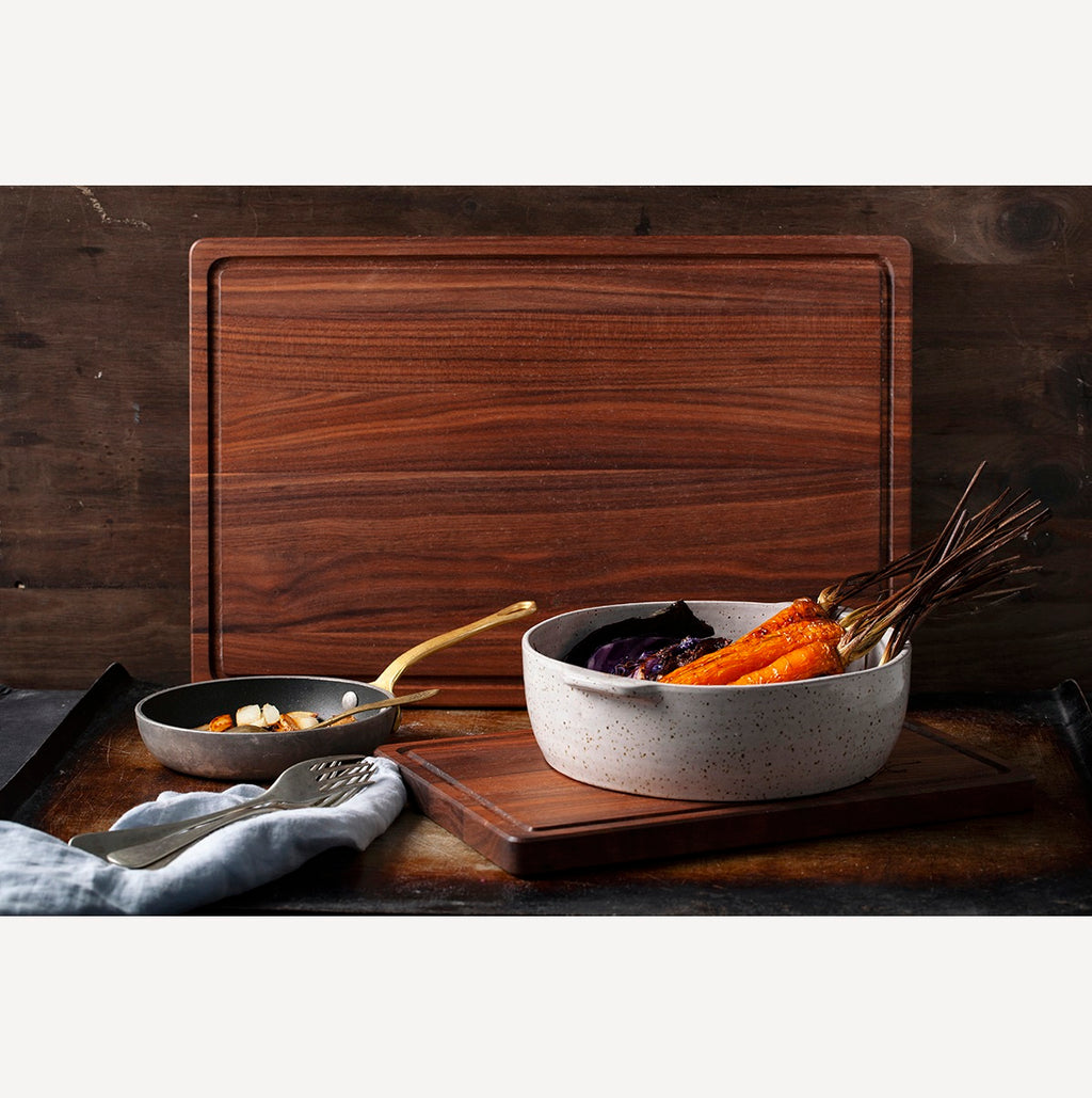 American Walnut Serveerboard 310x200x19MM | Borrelplank