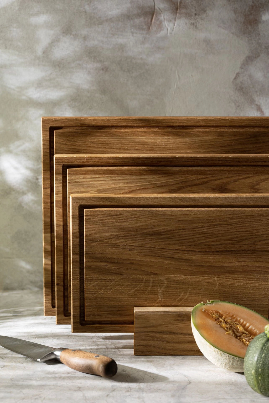 Eiken Serveerboard Set (4pcs) | Borrelplank